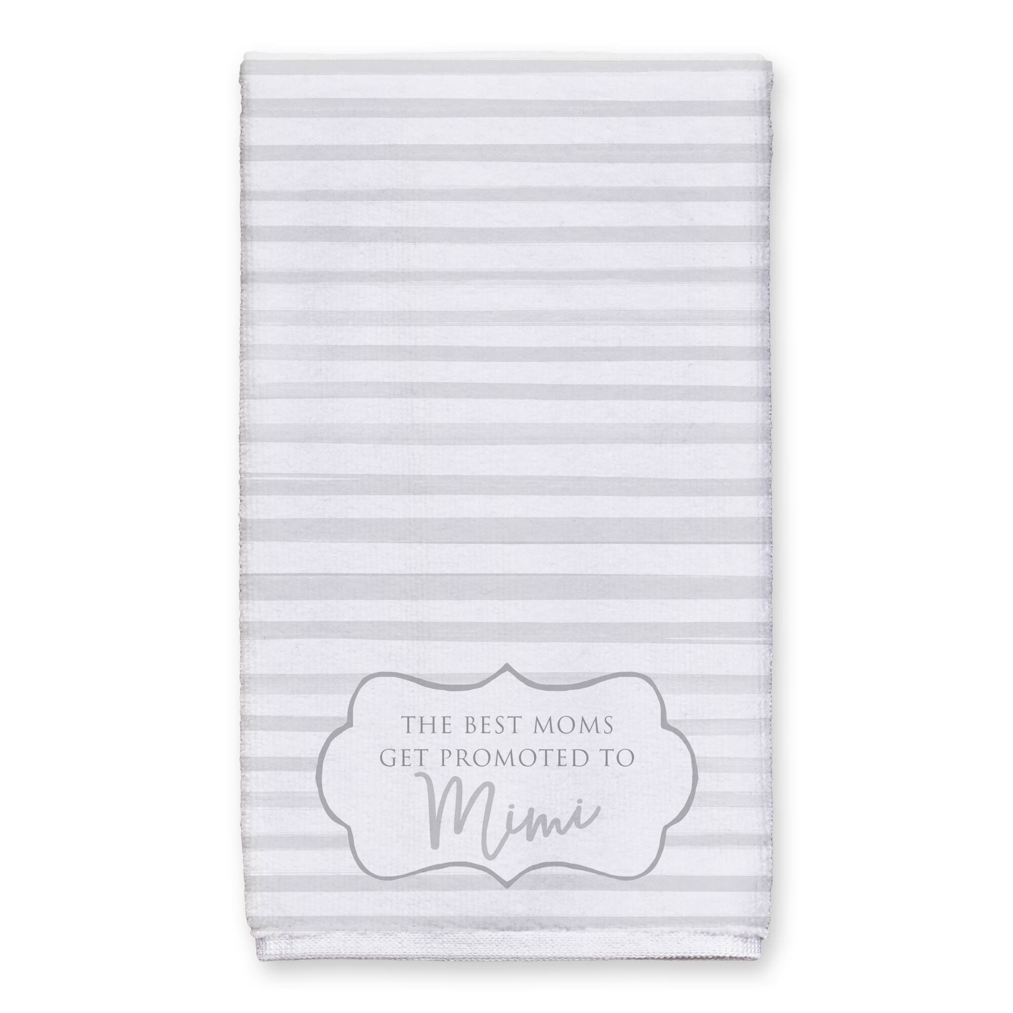 The Best Moms Get Promoted to Mimi Tea Towel Set